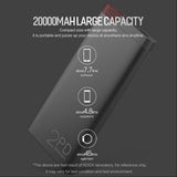 Rock ® 20000mAh Type-C & Micro Dual Input Portable Power Bank