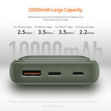Rock space - P65 10000 mAh Mini PD Digital Display Power Bank