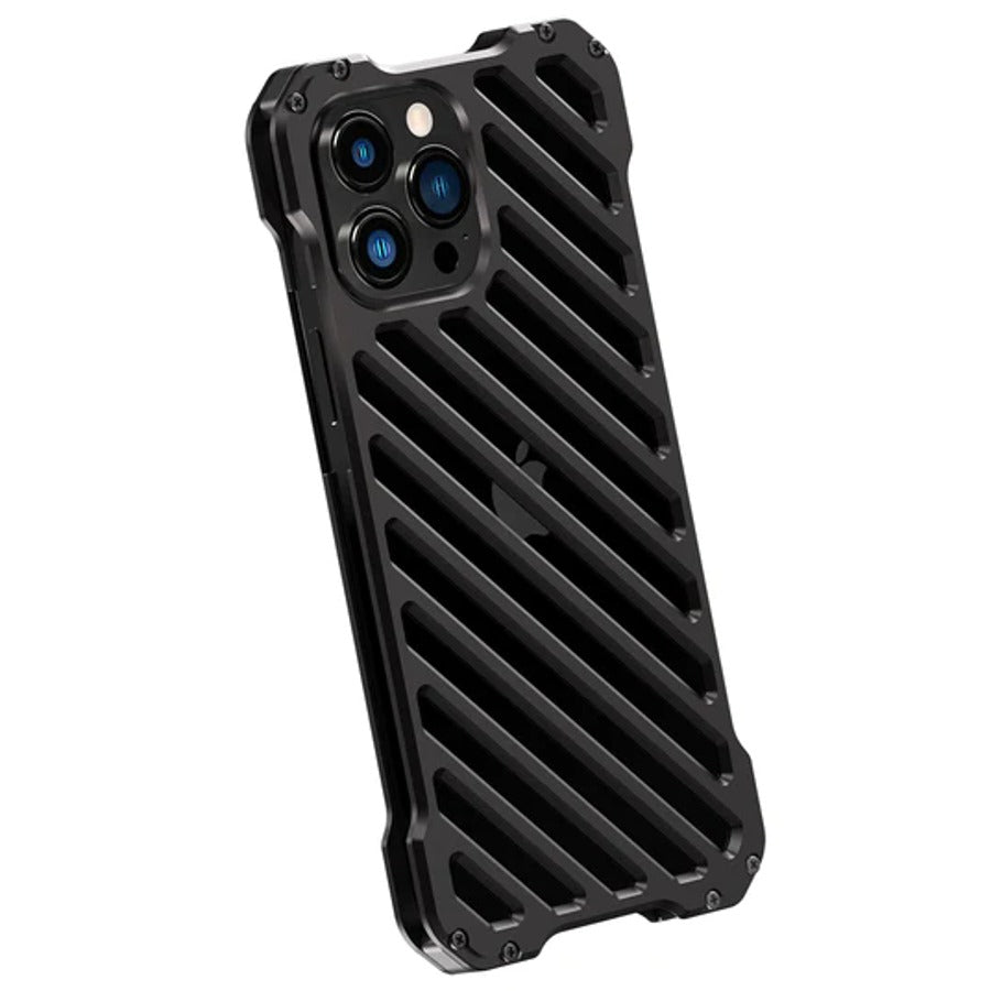 iPhone 14 Series R-Just Aluminium Alloy Grill Case