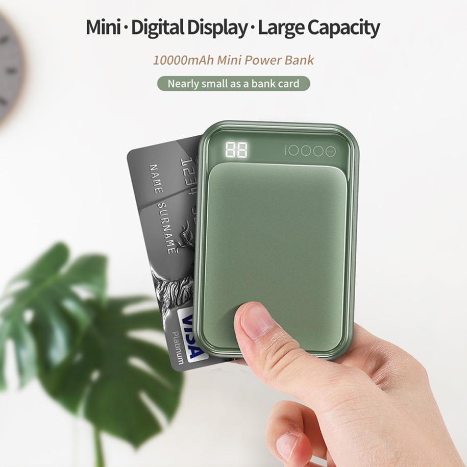 ROCK ® Portable 10000mAh LED Display Power Bank