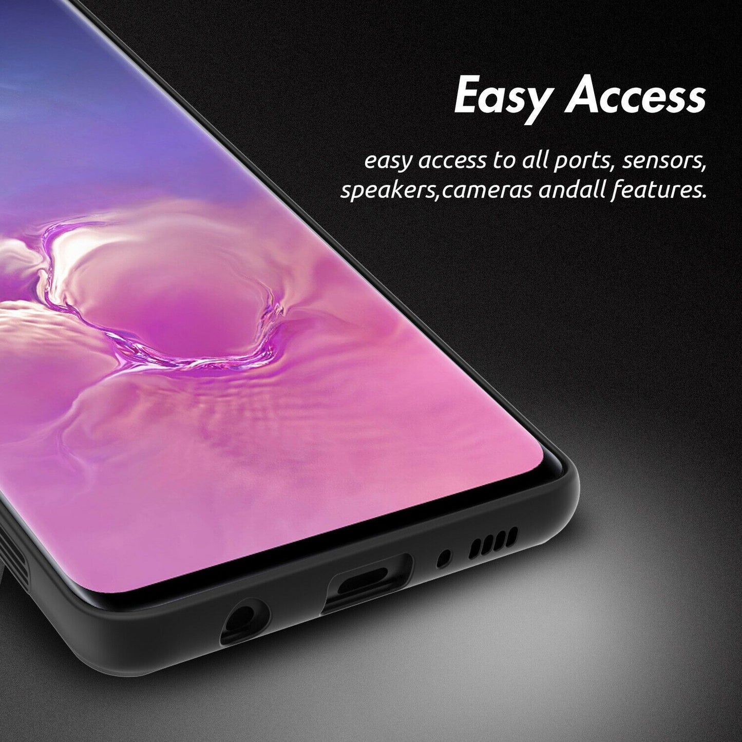Galaxy S10/S10 Plus Special Edition Silicone Soft Edge Case