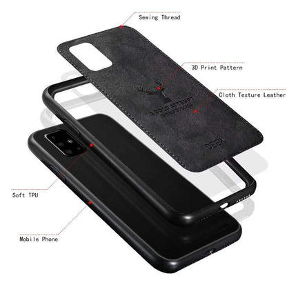 Galaxy S20 Plus Deer Pattern Inspirational Soft Case (3-in-1 Combo)