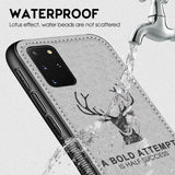 Galaxy S20 Plus Deer Pattern Inspirational Soft Case (3-in-1 Combo)