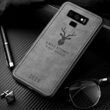 Galaxy Note 9 (3 in 1 Combo) Deer Case + Tempered Glass + Earphones