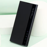 Galaxy Series Genuine Half View Flip Case