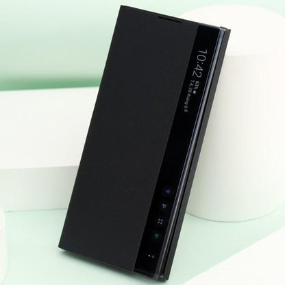 Galaxy Series Genuine Half View Flip Case