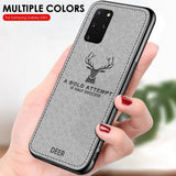 Galaxy S20 Plus Deer Pattern Inspirational Soft Case (3-in-1 Combo)