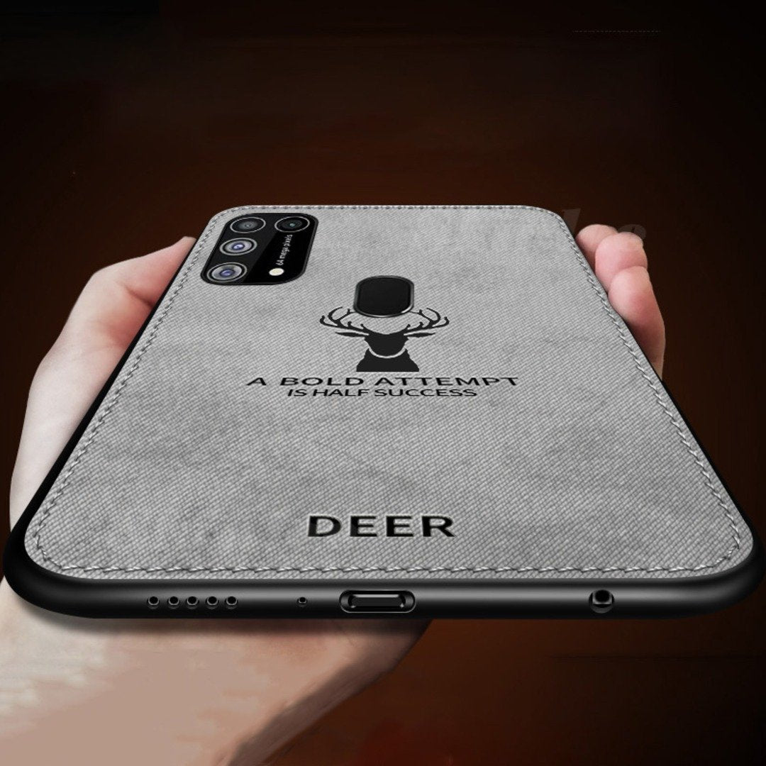 Galaxy M31 Deer Pattern Inspirational Soft Case