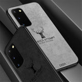 Galaxy S20 Deer Pattern Inspirational Soft Case (3-in-1 Combo)