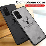 Galaxy S20 Plus Deer Pattern Inspirational Soft Case (3-in-1 Combo)