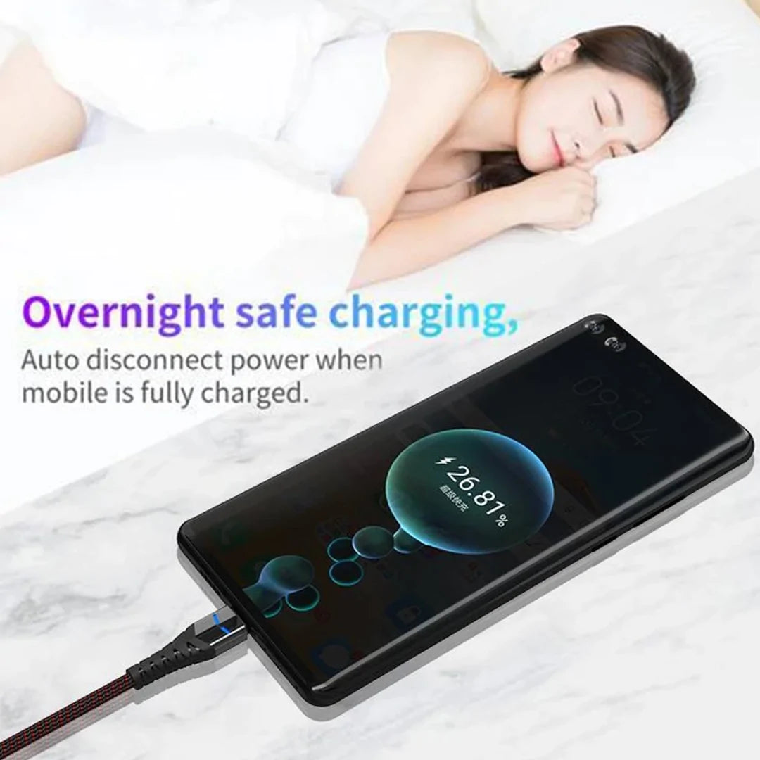 Million Cases - Auto Disconnect Quick Charging Smart Type-C Cable