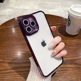 iPhone 14 Pro Max Crystal Diamond Transparent Case