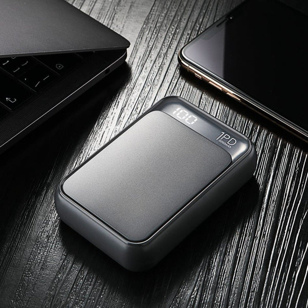 Rock space - P65 10000 mAh Mini PD Digital Display Power Bank