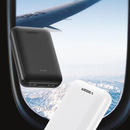 VEGER ® Dual-Port Palm-Size 10000 mAh Power Bank